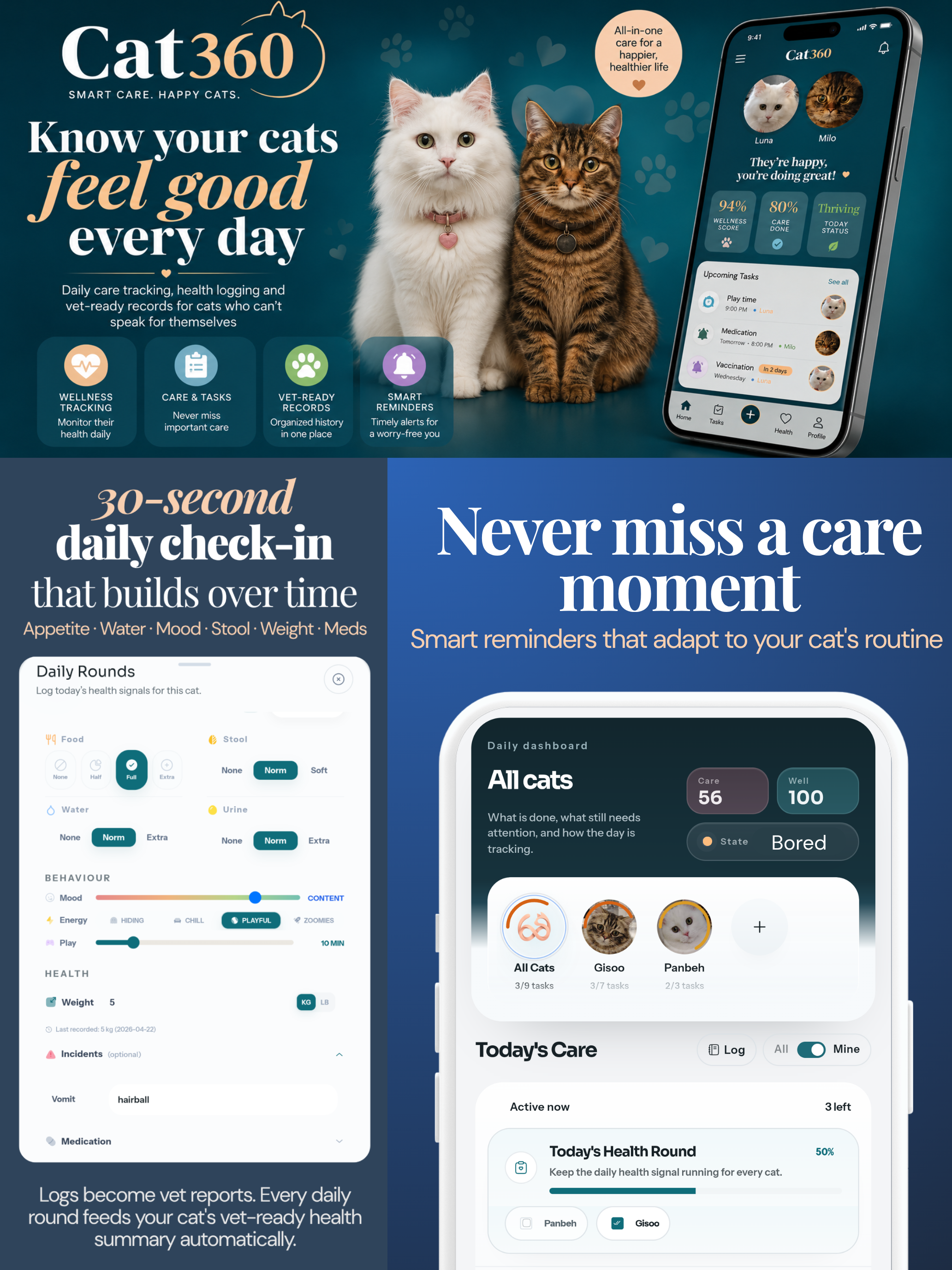 Cat360: Cat Health & Care screenshot 9