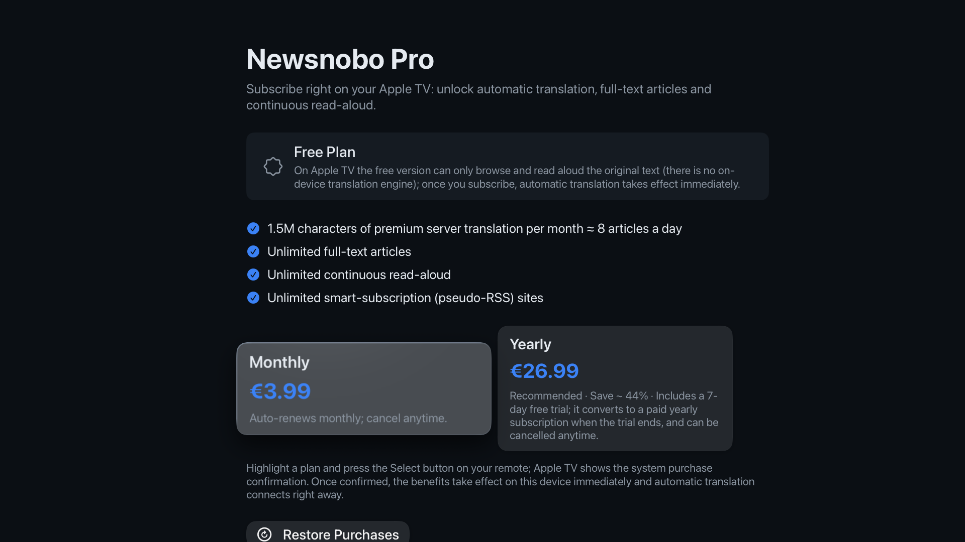 Newsnobo: Translate & Listen screenshot 25