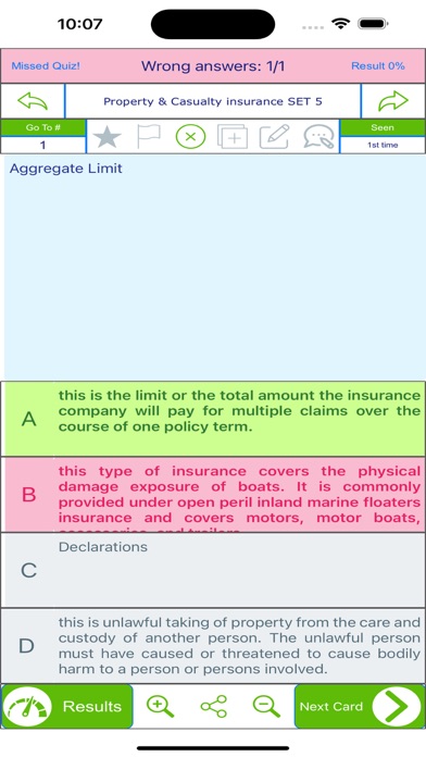 Property-Casualty Insurance Screenshot