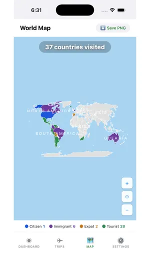 TaxDays: Tax Residency Tracker screenshot 4