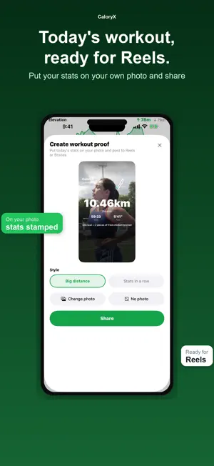 CaloryX - Diet & Workout screenshot 3