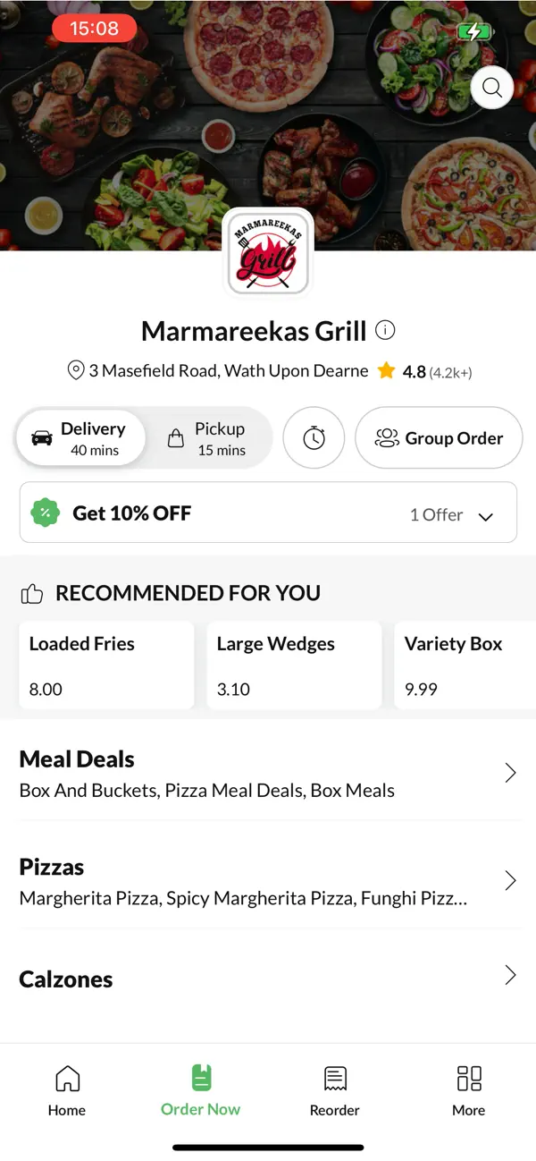 Screenshot #2 pour Marmareekas Grill