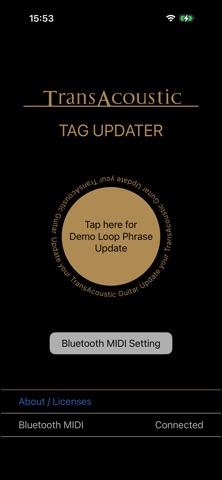 TAG Updater iPhone screenshot