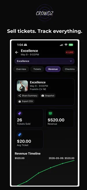 Crowdz: Discover Events screenshot 4