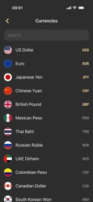 Currency converter calculator! screenshot