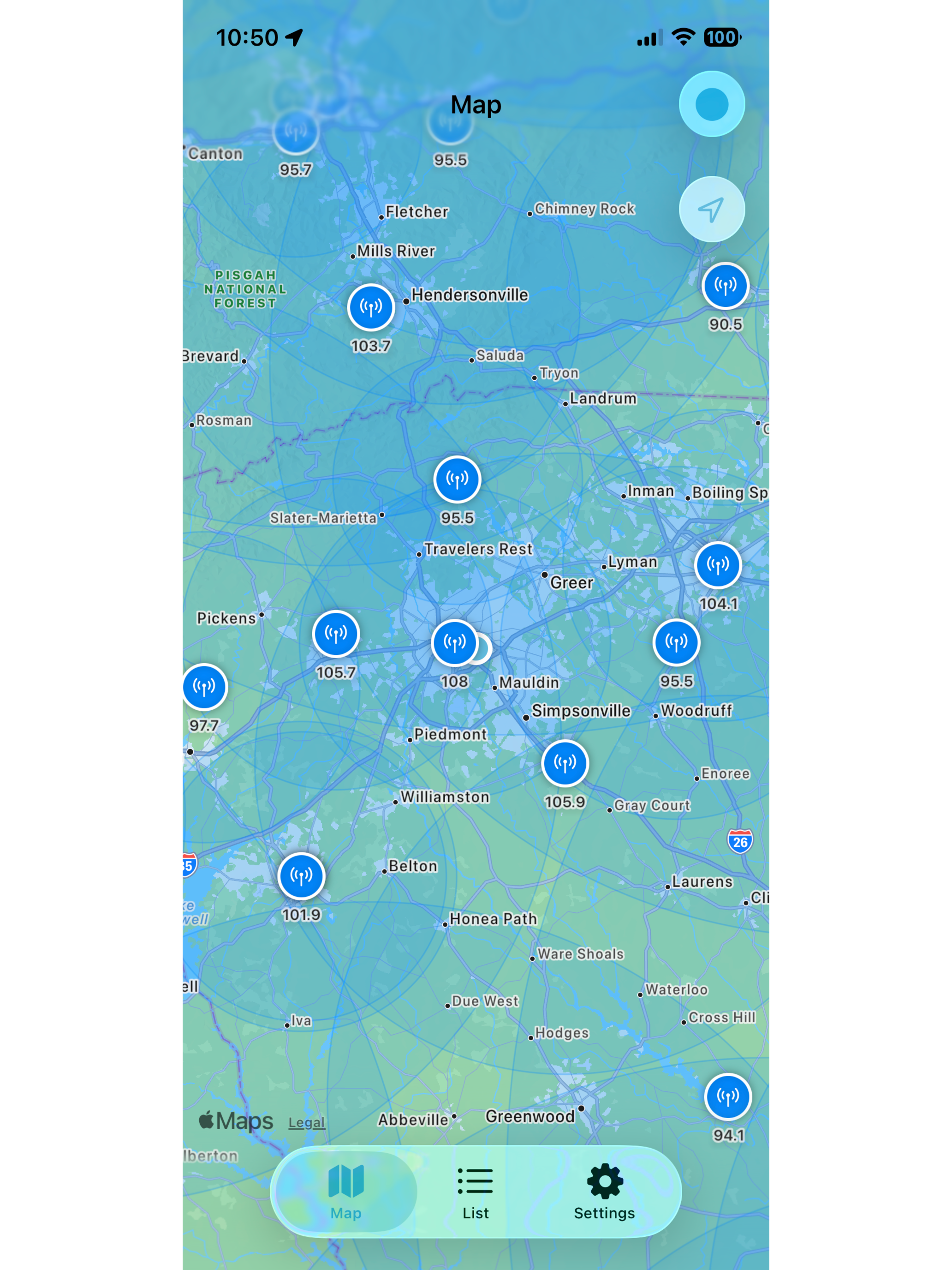 Christian Radio Locator