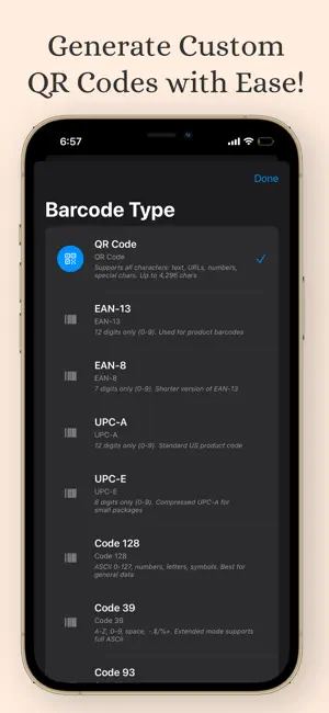 Barcode & QR Scanner/Generator screenshot 4