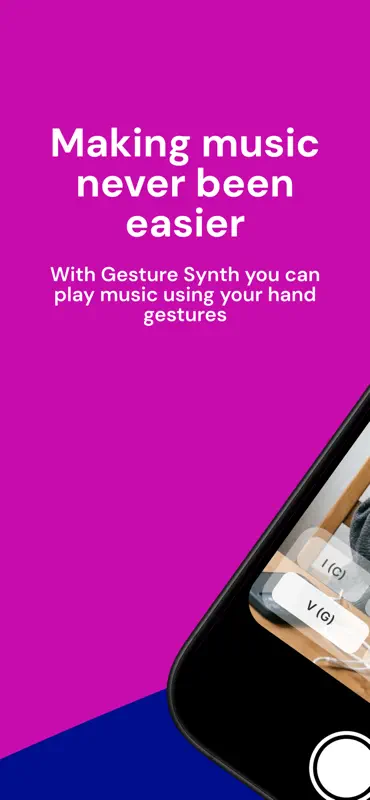 Gesture Synth - Music Maker screenshot 1 of 3