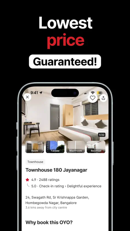 OYO: Hotel Booking App & Deals screenshot 5 of 8