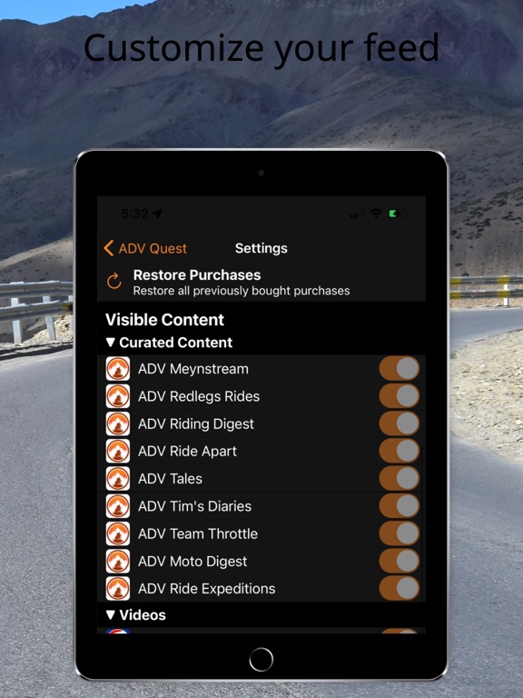 ADV Quest iPad screenshot 4 - Travel app
