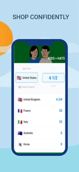 SizeGo-Clothing Size Converter screenshot 4