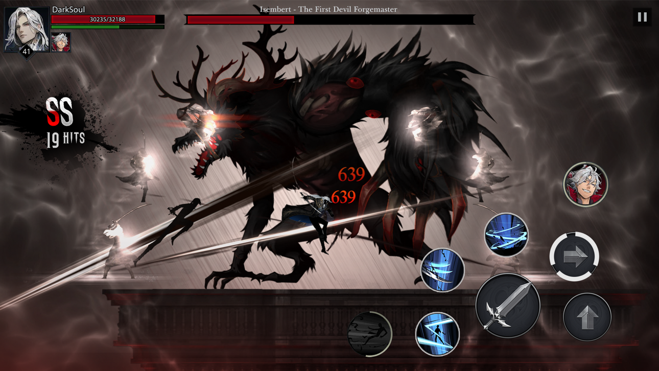 Shadow Slayer: Demon Hunter Hack screenshot 1 - iOS game interface