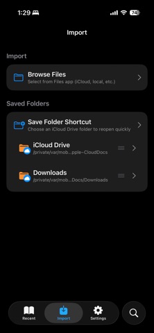 LinkViewer - Text & PDF Reader Screenshot 6 of 7