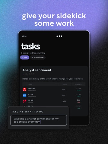 Arta AI iPad screenshot