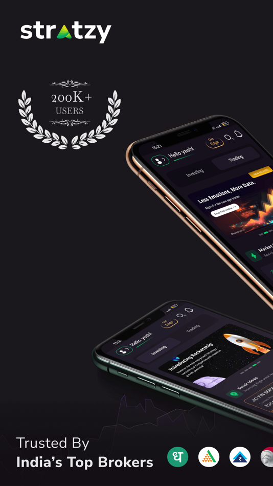 #1. Stratzy: Smart Algo Trading (iOS) 由: STRATZY FINTECH PRIVATE LIMITED