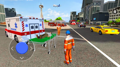 Fire Truck Rescue Sim Games Screenshot