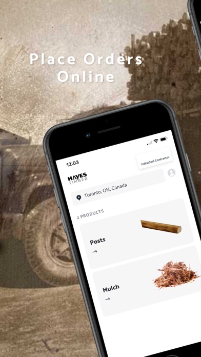 Screenshot 2 of Hayes Timber App