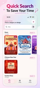 Posterly: Flyer, Poster Maker screenshot