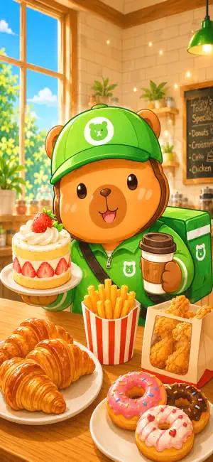 Hungry Capy: Delivery Run screenshot 1
