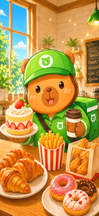 Hungry Capy: Delivery Run Screenshot 1 of 10