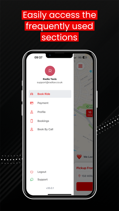 Radio Taxis Southampton Screenshot