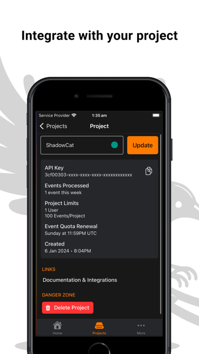 API Alerts Screenshot