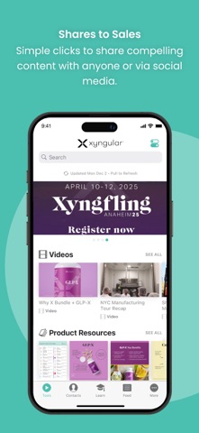 The Xyngular App Screenshot 3 of 10