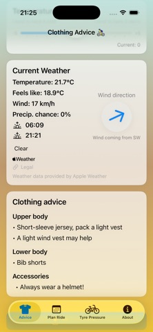 AdviCycle screenshot