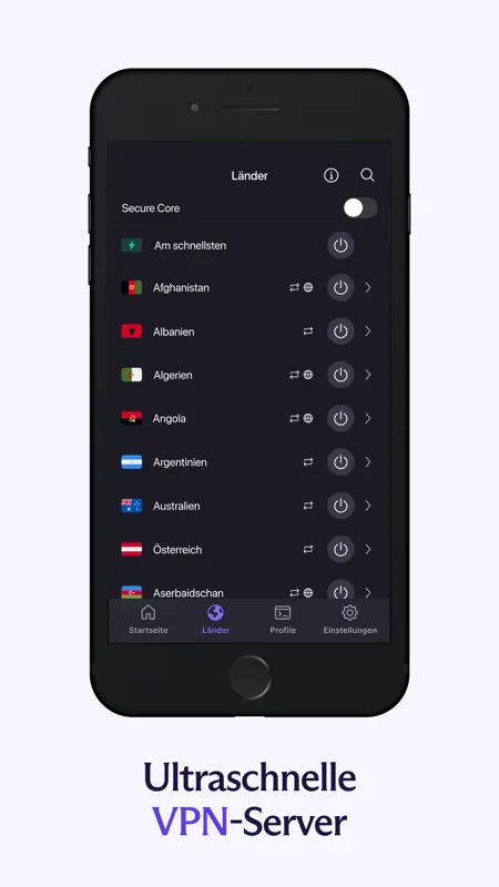 Proton VPN: Fast & Secure screenshot 3 of 8