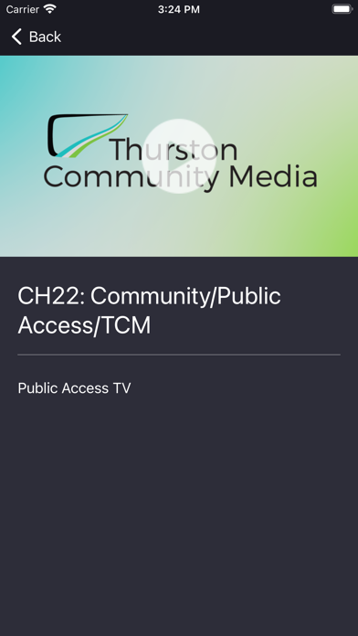 Thurston Community Media Screenshot