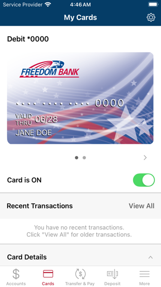 Freedom Bank MT Screenshot