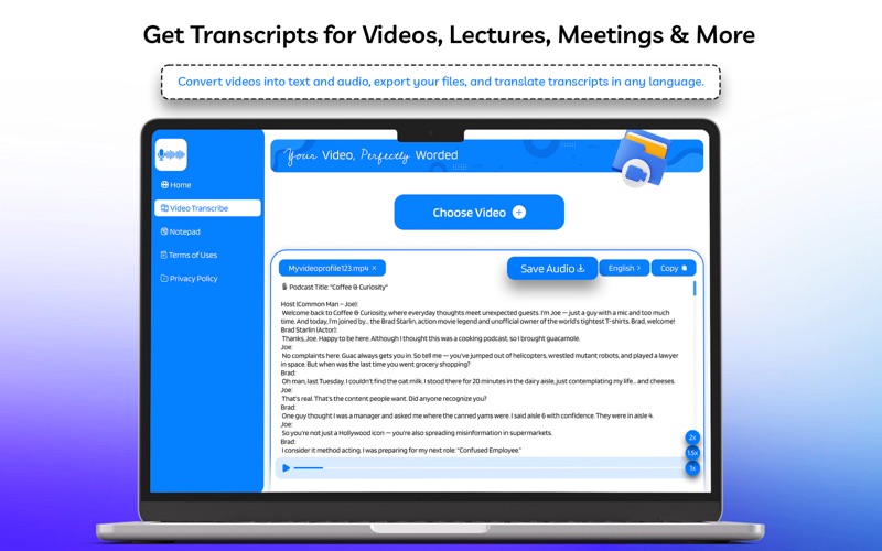 Summary AI Meeting Note Taker screenshot