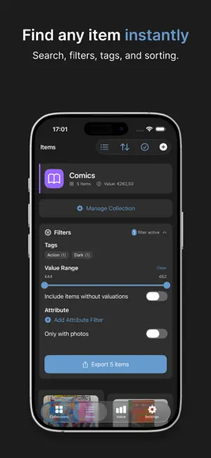Vaultly: Comics & Coin Tracker screenshot 4