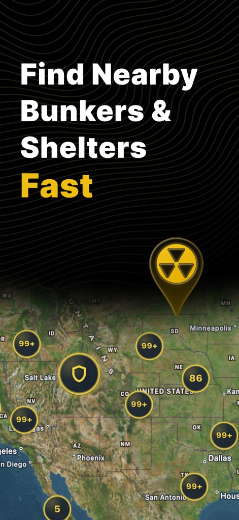 Bunkers & Shelters Map - Haven - Navigation App | MWM