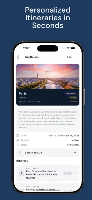 Travella: AI Trip Planner screenshot 2