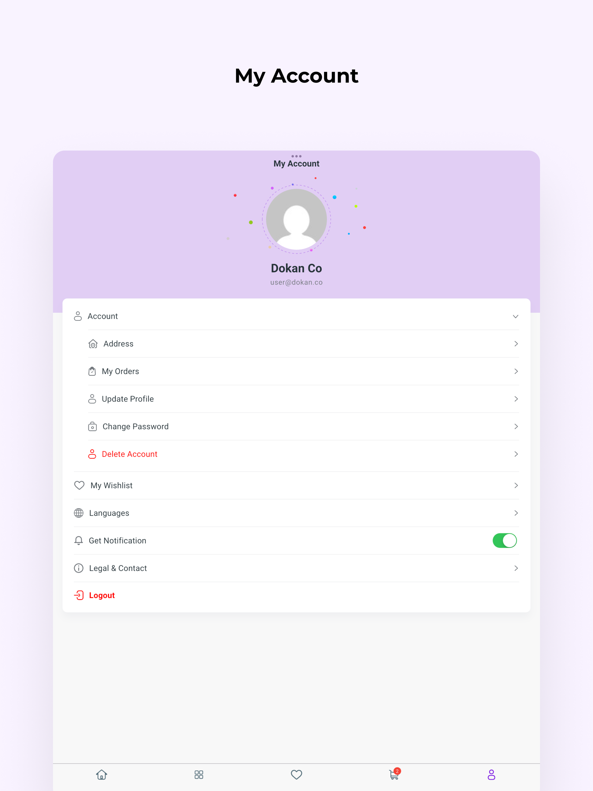Dokan Customer (Plugin)