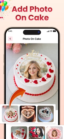 AI Birthday Photo Maker App screenshot