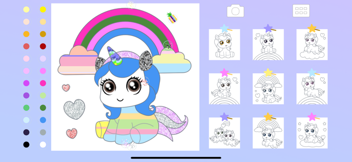 Unicorn Coloring Kid Toddler