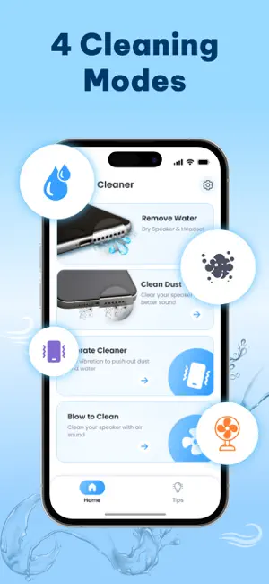 Speaker Cleaner: Eject Water iPhone screenshot 3