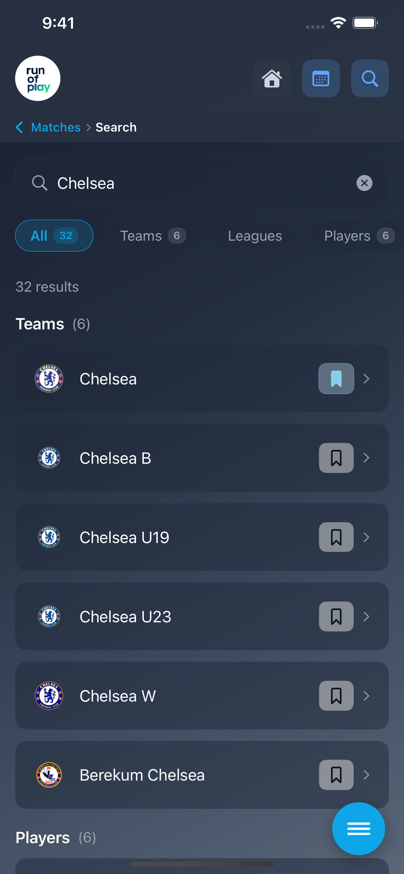 Run of Play App screenshot 5