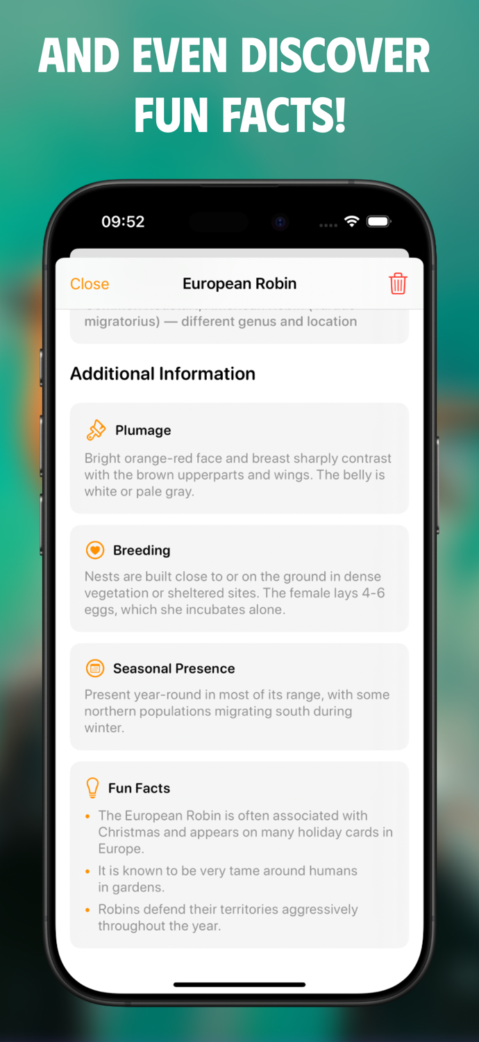Bird Identifier BirdScout