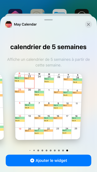 Screenshot #2 pour May Calendrier