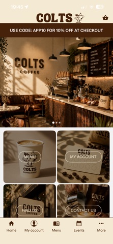 Colts Coffee screenshot
