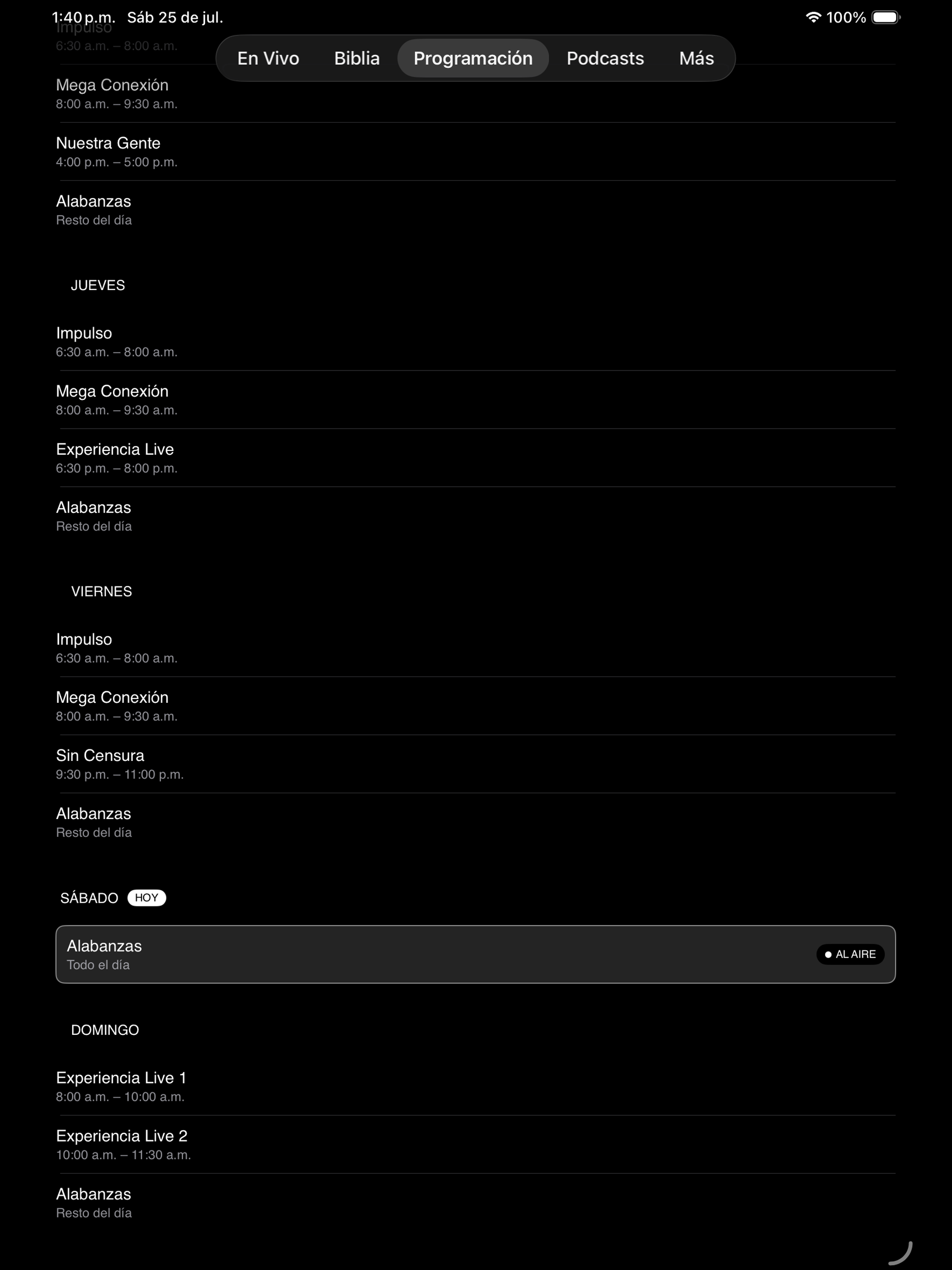 Conexión Radio screenshot 7