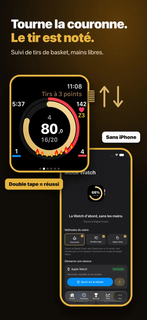 Screenshot #2 pour Tally Hoops - Stats de Basket