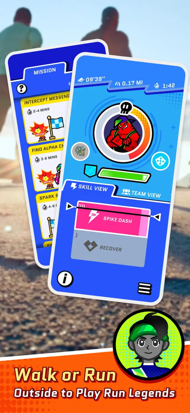 Run Legends: Make fitness fun! screenshot 2