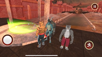 Screenshot #3 pour Animal Jump Rooftop Sim Games