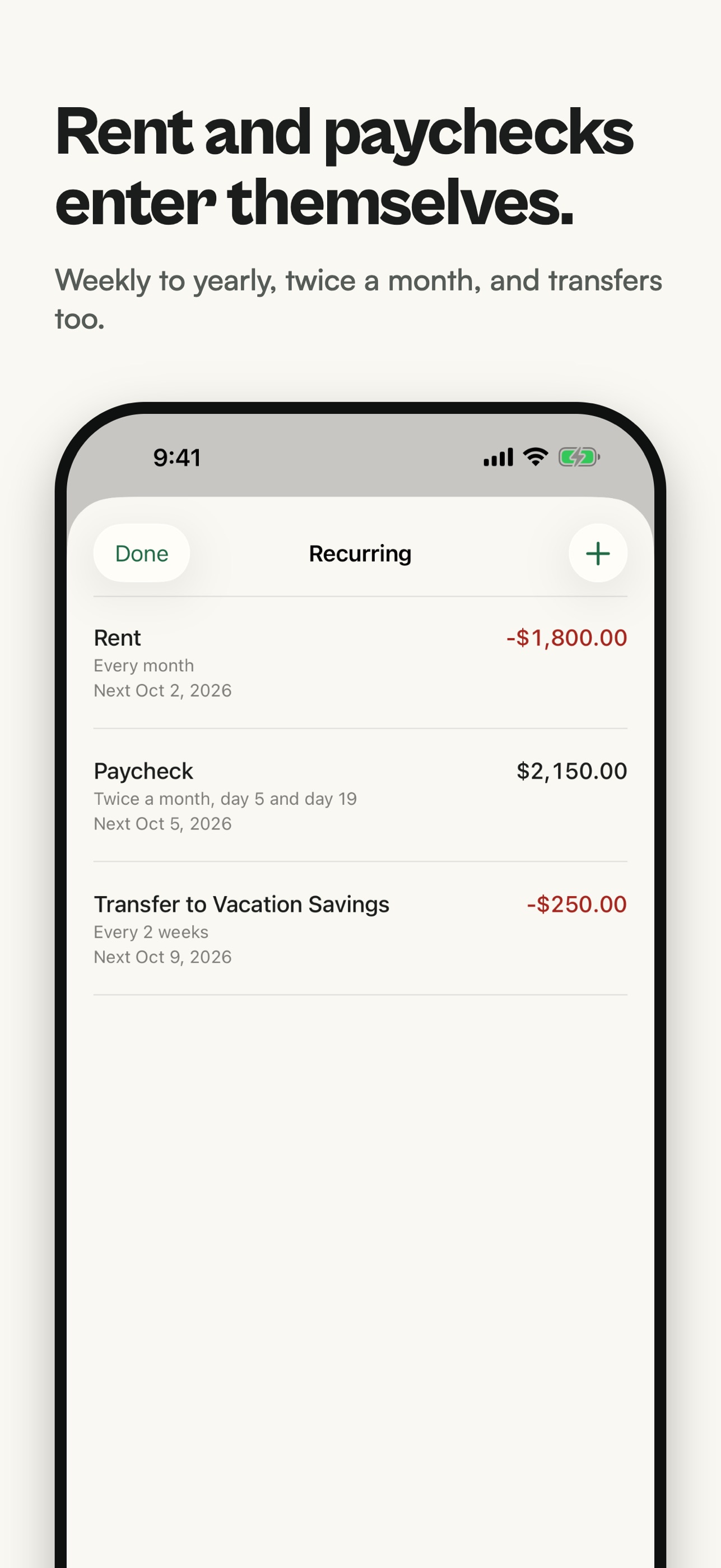 Screenshot 4 of Keepbook: Checkbook Register