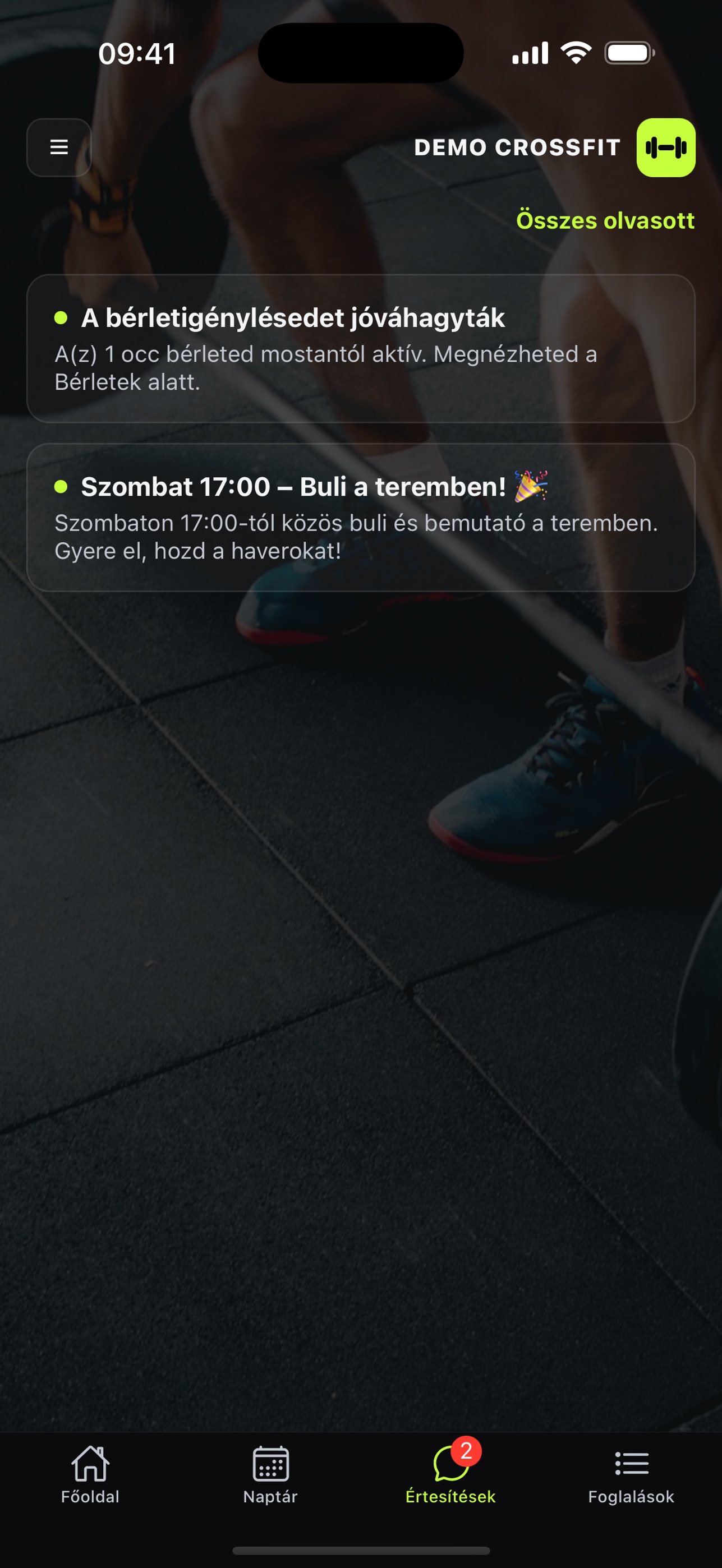 Screenshot 10 of Gym Booking – Class Booking