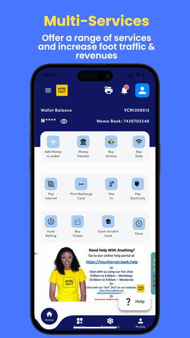 MOBitooT - Epin, VTU, Pay Bill Screenshot